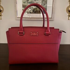 Kate Spade Deep Red Tote